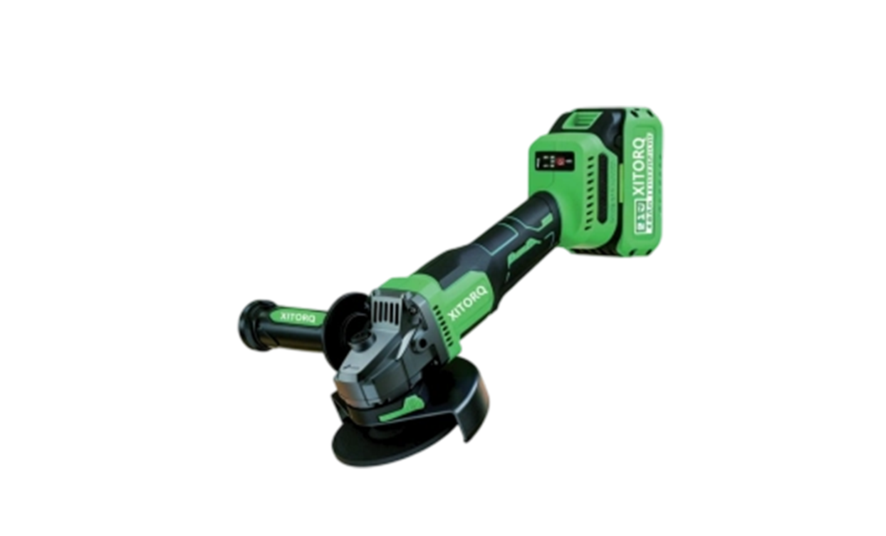 XJ.918 21V lithium-iontová vysokomagnetická bezuhlíková úhlová bruska (Heavy-Duty) — 125mm kotouč, 30mm hloubka řezu