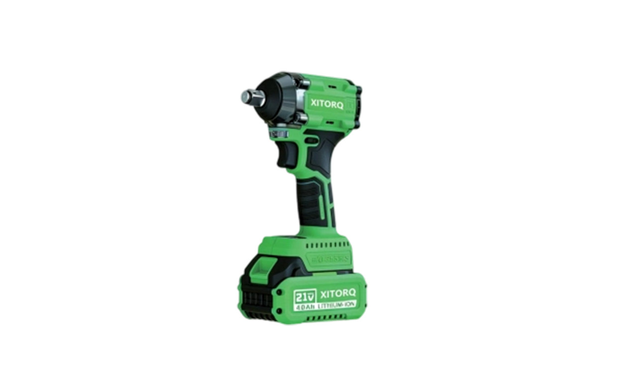 XJ.523 21V lithium-iontový bezkomutátorový rázový utahovák (Heavy-Duty) — točivý moment 350 N·m, 4-rychlostně nastavitelný